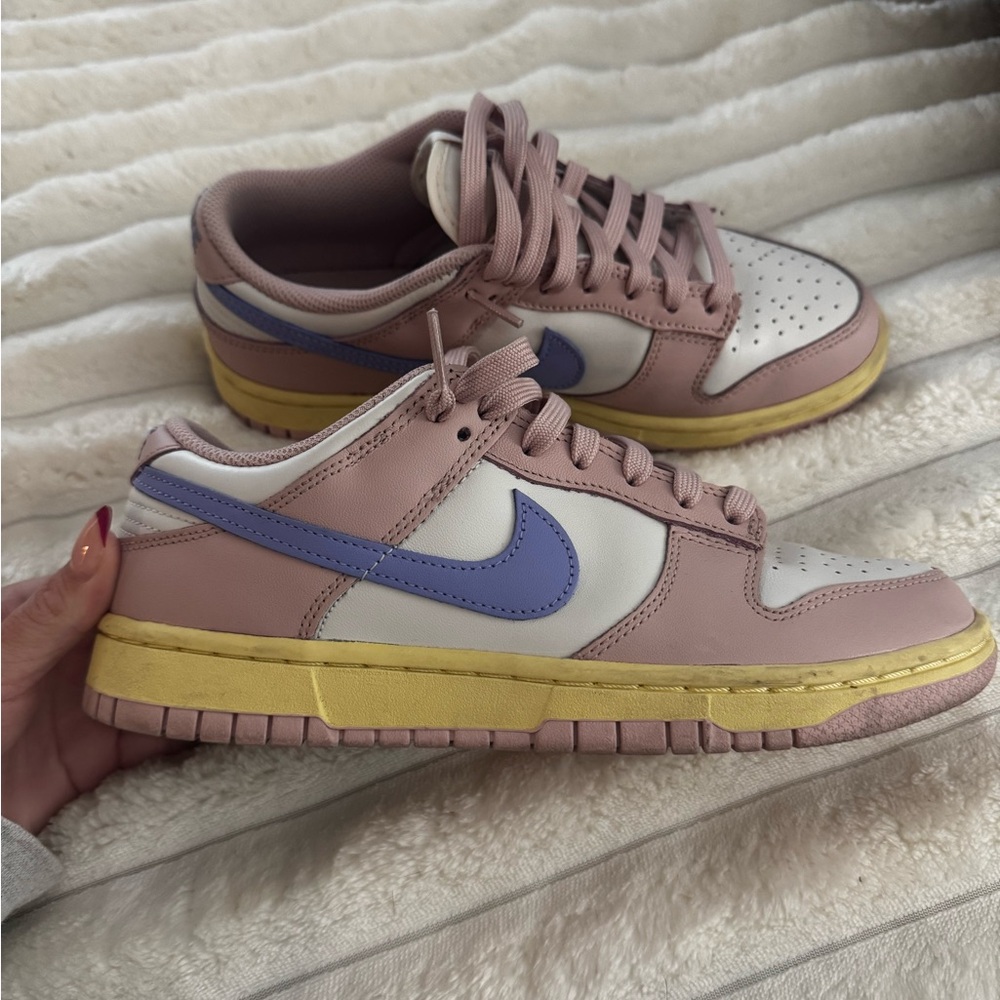 Stylish Pink and Lavender Sneakers